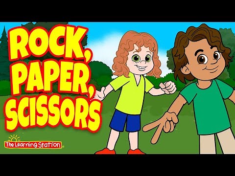 Rock Paper Scissors Song ♫ Brain Breaks ♫ Hand Jive ♫ Kids Songs by The Learning Station