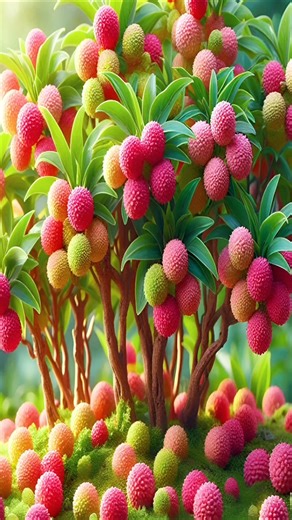 Easy and fast techniques for propagating and growing lychee fruit trees #garden #fruits #nature