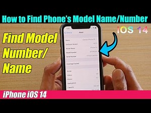 iPhone iOS 14: How to Find Phone’s Model Name/Number