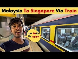 Malaysia To Singapore Via Train In ONLY 3 Minutes