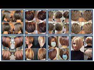 2026 Top TRENDING latest 200+ Short Stacked Bob pixie haircut today fashion #hairstyle