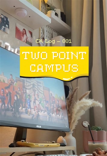 Replying to @bubblycypress it’s called Two Point Campus and it’s a school management sim!! It’s a pretty fun game, you either move on to a different school after getting 3 stars or stay longer to run your current campus. 😁 @Two Point Museum #twopointcampus #cozygames #simulator #fyp #gameplay