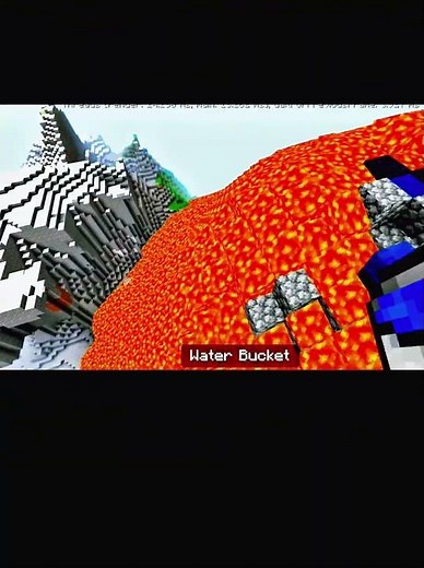 I Survived the Fire 🔥 Minecraft #minecraft #shorts #gaming #rescue #fire