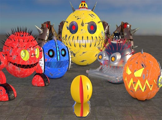 机器人动画：最佳机器人助阵，吃豆人旅途中将遭遇哪些危险？