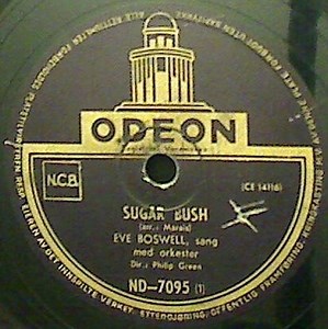 Eve Boswell - Sugar Bush / I'm Yours