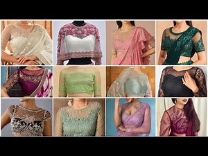 Latest Party Wear Net Blouse Design 2025 | Partywear Net Blouse Design\\ Net Blouse design Party Wear