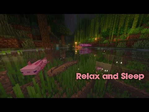 Tonight, You Can Sleep | 4 Hours Relaxing Minecraft Night Rain