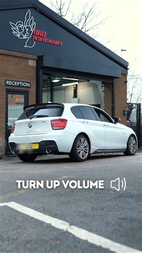 From ‘vroom’ to ‘VROOM VROOM!’ Backbox delete + M140i look Watch BMW 116i transformation #shorts