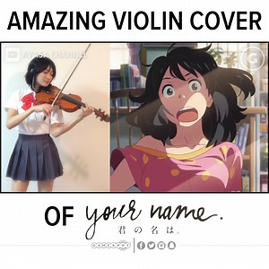 6.3M views · 132K reactions | Turn up the volume and enjoy this Kimi No Na Wa(Your Name) song cover by this awesome cosplayer! | GameSpot | Facebook
