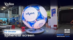 The spherical LED display presents an immersive visual feast with a 360° viewing angle. Using ultra-high-definition pixel modules, it delivers detailed, lifelike colors and smooth, smear-free dynamic images, making it perfectly suited for diverse scenarios such as commercial showrooms, art exhibitions, and concerts. #EnbonGroup #LEDDisplay #LEDScreen #LEDWall #LEDVideoWall #StageLED #SphericalLEDDisplay | Enbon