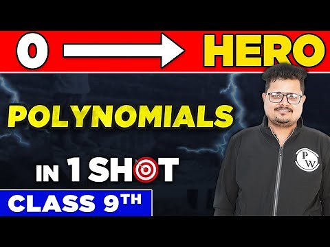 POLYNOMIALS in One Shot - From Zero to Hero || Class 9th