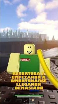 Tutorial de iniciación al combate que salió mal 😨 #roblox