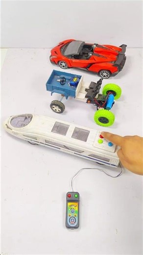 DC Motor RC Car Powered by Remote control / Unboxing Remote control car / Remote wali car DC motor