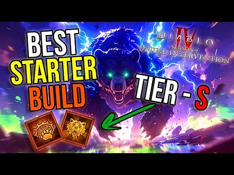 Diablo 4 BEST STARTER DRUID BUILD FOR SEASON 11