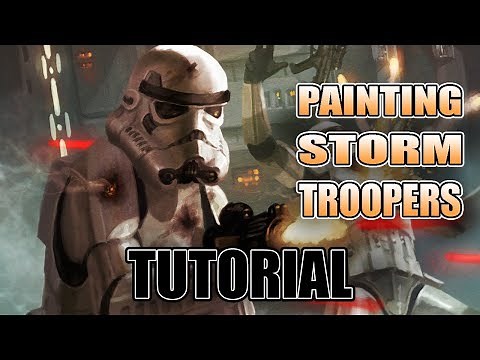 Painting Stormtroopers For Beginners Star Wars Legion