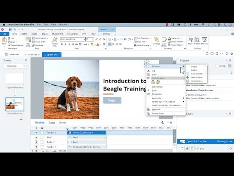 Adjust Reference Variables from Context Menu in Articulate Storyline 360