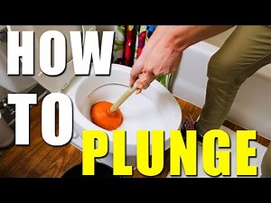 How to Use a Plunger | Maintenance Monday