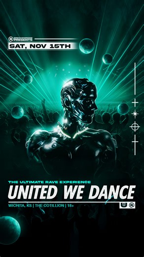 ☄️ 1 MONTH AWAY! ☄️ United We Dance coming thru The Cotillion for the Ulimate Rave Experience on November 15th! Get your tickets now at thecotillion.com 🎟️ | The Cotillion