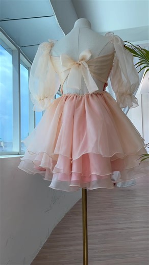 #doorstodesign #dtdstudio #birthdayoutfit #springoutfit #cutedress #organza