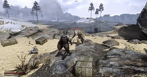 This Skyrim third-person mod makes third-person look playable