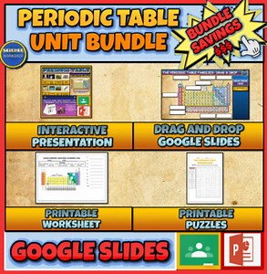 Periodic Table Families:Presentation|Drag & Drop|Puzzles|Worksheets