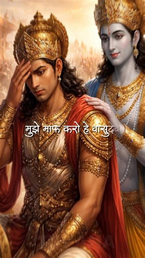मुझे माफ करो हे वासुदेव.. | Karn And Krishna Rap Song | By Divana #shortsfeed #shorts