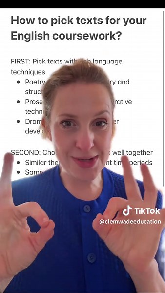 Choosing A Level English Coursework Texts