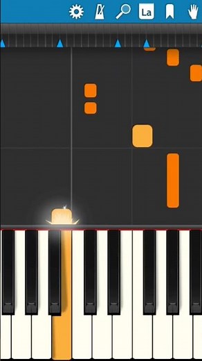 elettra lamborghini~voilà(rallentato-slow)=piano facile easy tutorial