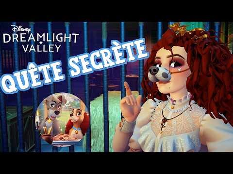 🦴 Lady and the Tramp's SECRET QUEST 🐶 | Disney Dreamlight Valley (FR)