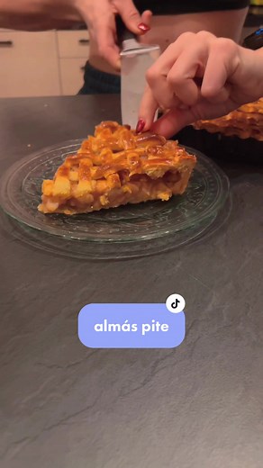 almás pite recept🥧 #fy #almaspite #almassuti #suti #sutemeny #racsosalmas #recept