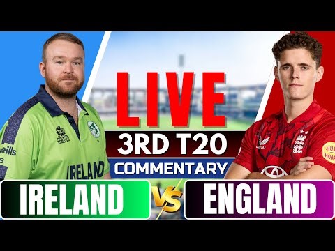 🔴Live: England vs Ireland | 2nd T20 | Live Score & Commentary | Live cricket match today
