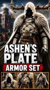 The New Boss Armor Ashen's Plate Set Guide - #viralshrotvideo #assassinscreed #shortsvideo