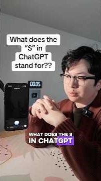 ChatGPT has a silent “s”??