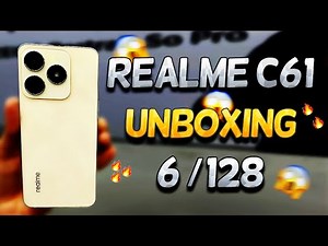 Realme C61 Unboxing | First Look Review | 6/128
