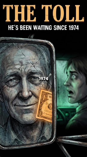 PA toll booth. 2:17 AM. Gate lifts for a 1963 Plymouth that crashed there in 1974. Driver still trying to pay his toll. #Horror #Ghost #Pennsylvania