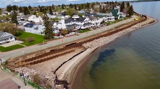 800 metre long Sheet Pile and Combi wall project using JZ 19, 26, 48, and 36” diameter pipe supplied by Pacifica Piling LP, and driven by Red Deer Piling. Contact us to supply your upcoming projects! Pacifica piling has supply in 6" through 126” pipe, H Pile, Sheet pile; Wide flange, Plate, Flat Bar, Angle, and HSS. Email: sales@pacificapiling.ca Call: 1-888-977-7473 #PileBuck #pacificapiling #piling #deepfoundation #piledriving #pipepiles | Pile Buck Magazine
