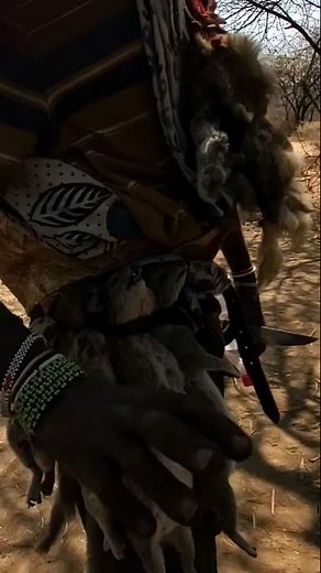 Real African Tribe Hunting Life — Hadzabe Style! 🏹🔥