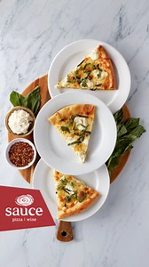The perfect bite starts here at Sauce, where every dish is crafted with bold flavors. From garlic knots to pizzas and paninis, we’ve got all the flavors you love. | Sauce Pizza & Wine