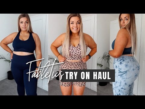 Fabletics Try On Haul | Plus Size Activewear Honest Review | Louise Henry