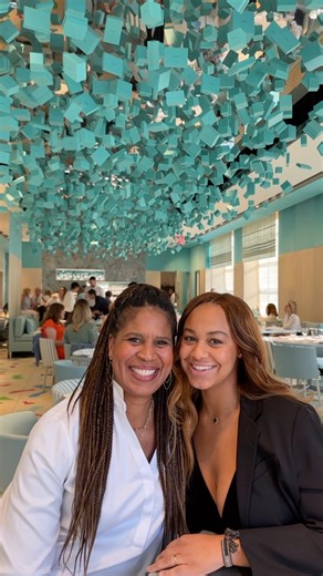 Breakfast at Tiffany’s at the Blue Box Cafe for a mother-daughter date with @niasioux A new classic NYC experience. The place settings were made exclusively for this cafe and the ambiance was charming. We had wonderful service and a delightful time enjoying “Breakfast at Tiffany’s”. Next time we need to leave some time for shopping. | Dr. Holly Hatcher-Frazier