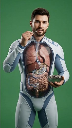What Happens Inside Your Body When You Eat Sunflower Seeds? | 3D AI Medical Animation