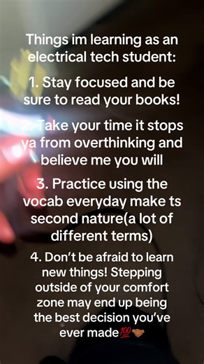 Top Learning Tips for Electrical Tech Students
