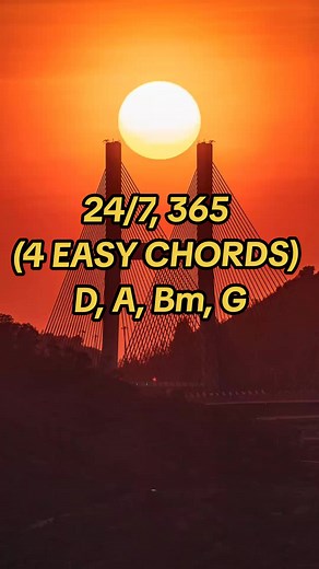24/7, 365 Chords Tutorial for Left-Handed Guitarists