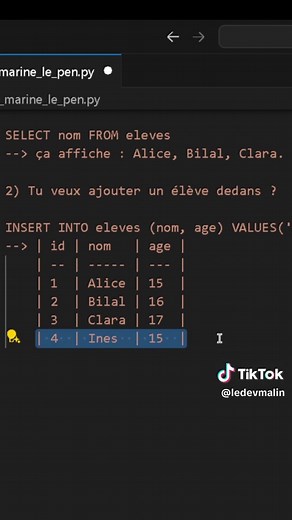 Les bases du SQL au lycée : Guide pour débutants