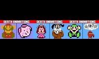 Mix of 3 videos from youtube : Classic Nintendo Video Game Deaths & Game Over Screens - Full Videos (Death Animations)