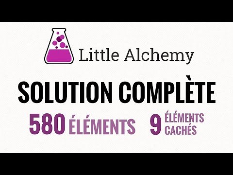 Little Alchemy SOLUTION COMPLÈTE ✅ 580 éléments français