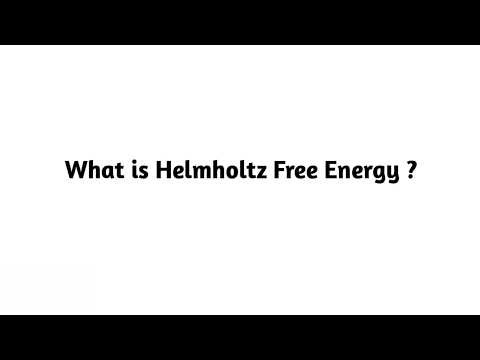 What is Helmholtz Free Energy ?