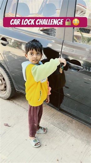 Vishvam ne car lock ki 😎🚗🔒 | smart kid