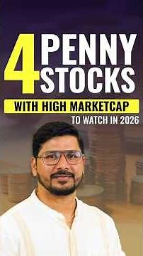 4 Penny Stocks with High Marketcap to Watch in 2026