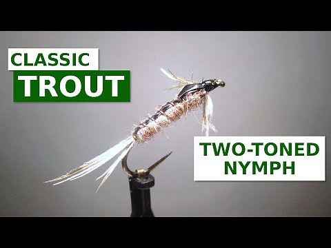 Fly Tying a Two-Toned Nymph (All Purpose Mayfly Nymph Pattern)
